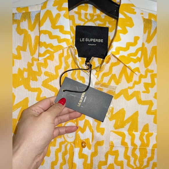 9. NWT LE SUPERBE SUNSTRUCK BF SHIRT - Picture 6 of 6